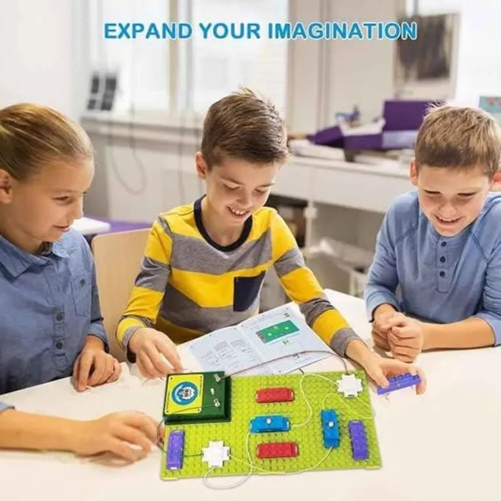 Circuit Board for Kids Educational Science Kit with 22+ Stem Projects Electrics